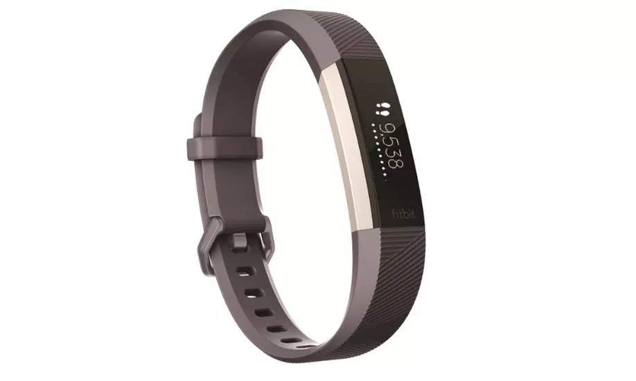 Fitbit Alta Fitness Tracker Wristband - Large Plum - Second Medium