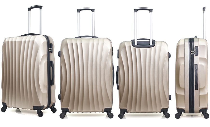 Image 3: Hero Set of Three Suitcases