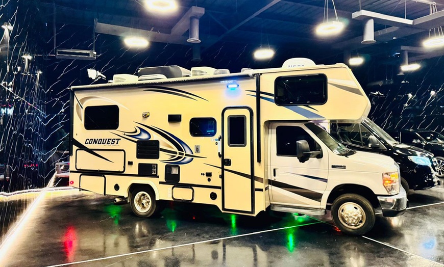 Image 1: One, Two or Three Day: Weekday/Weekend Rental of Luxury Camper Van