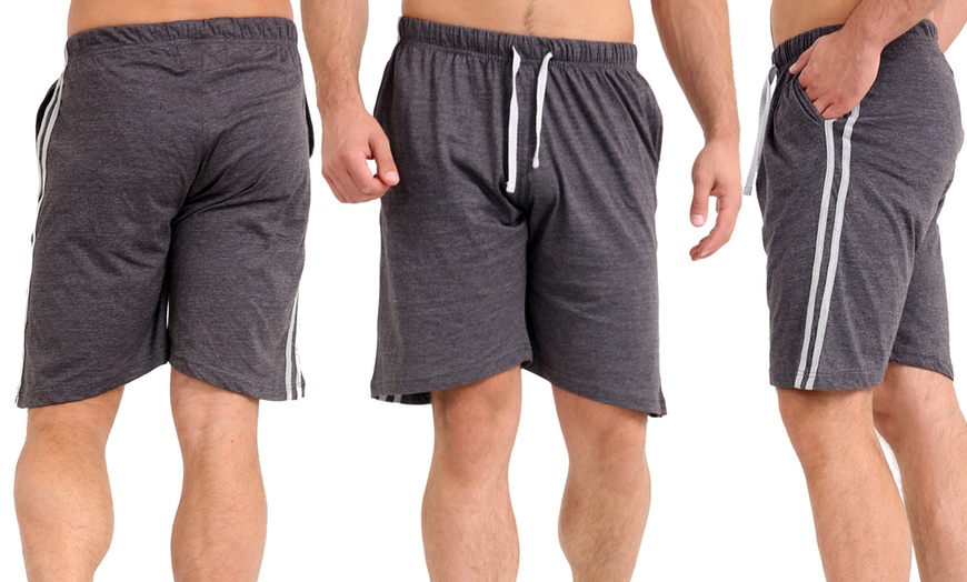 Men's Jersey Shorts Two-Pack | Groupon Goods