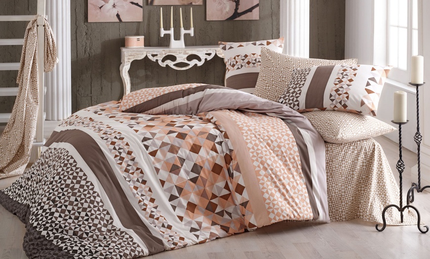 Image 1: Quilt Duvet Cover Set