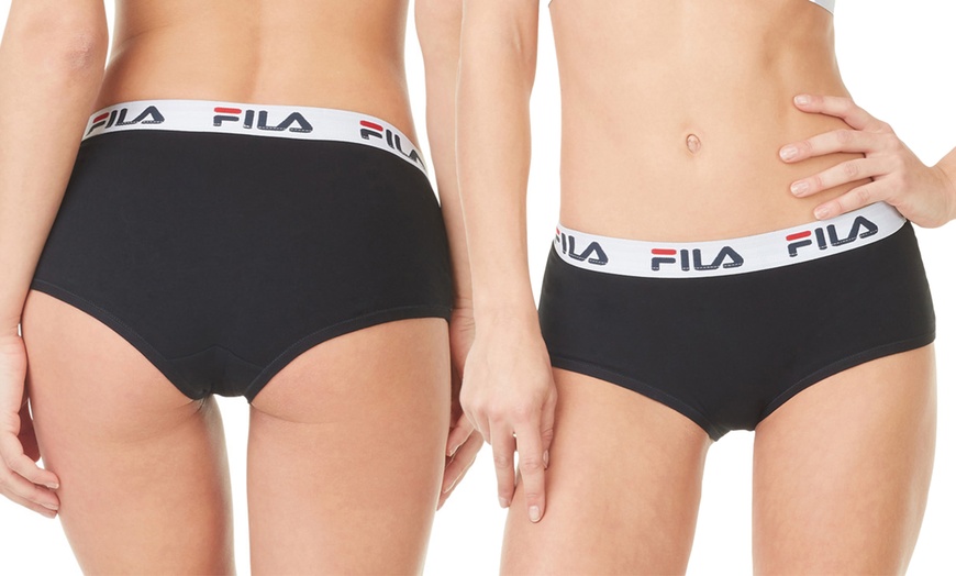 Image 6: Lot de 3 shortys Fila en coton pour femme de Fila 