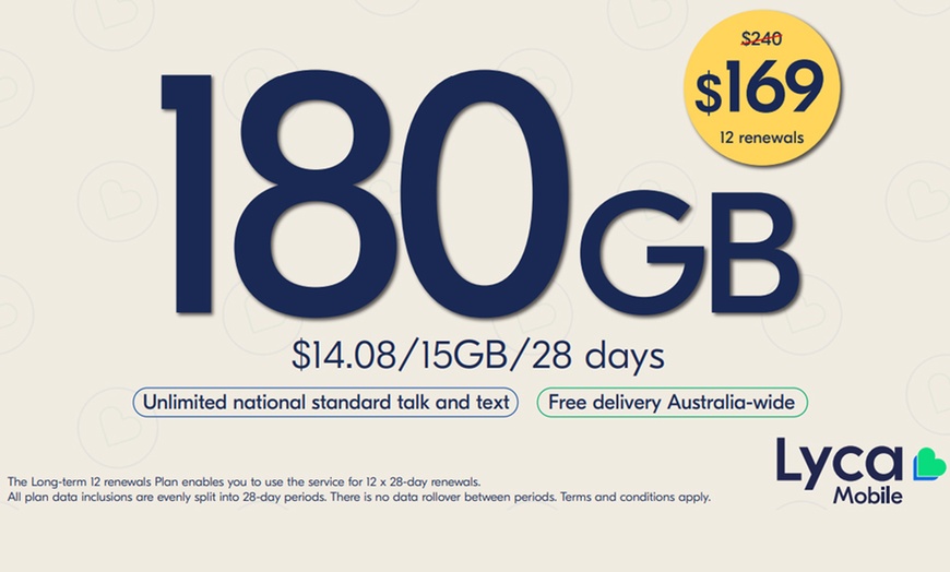 Image 3: Lyca Mobile 6 or 12 Months - 10GB/Per Month from Lycamobile