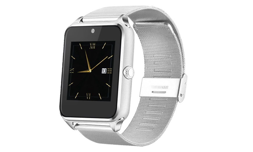 Image 6: Milanese Strap Smartwatch