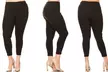 Women's Stretchy High-Waist Pull-On Ankle-Length Jeggings. Plus Sizes Available. - Second Medium