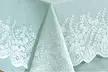 Lot nappe et surnappe en dentelle au style rétro, dimensions et coloris au choix - Second Medium
