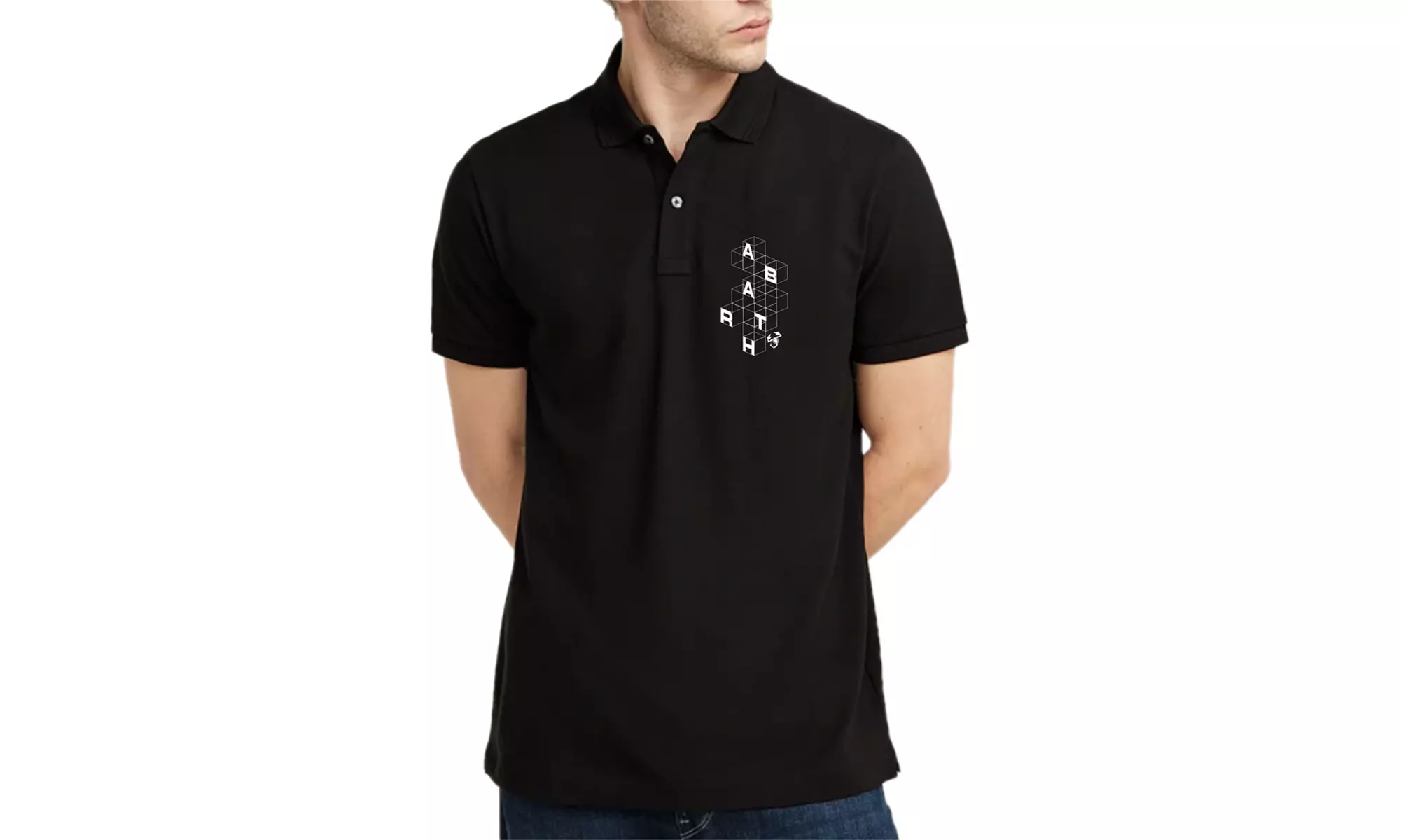 Abarth katoenen polo