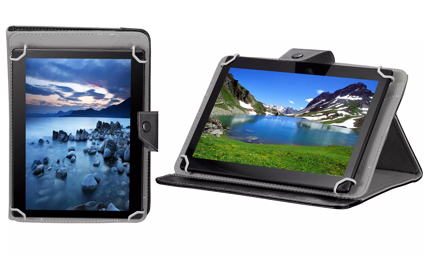 TG-TEK 16GB 10.1" Android Tablet with Leather Case (New) - Primary Image