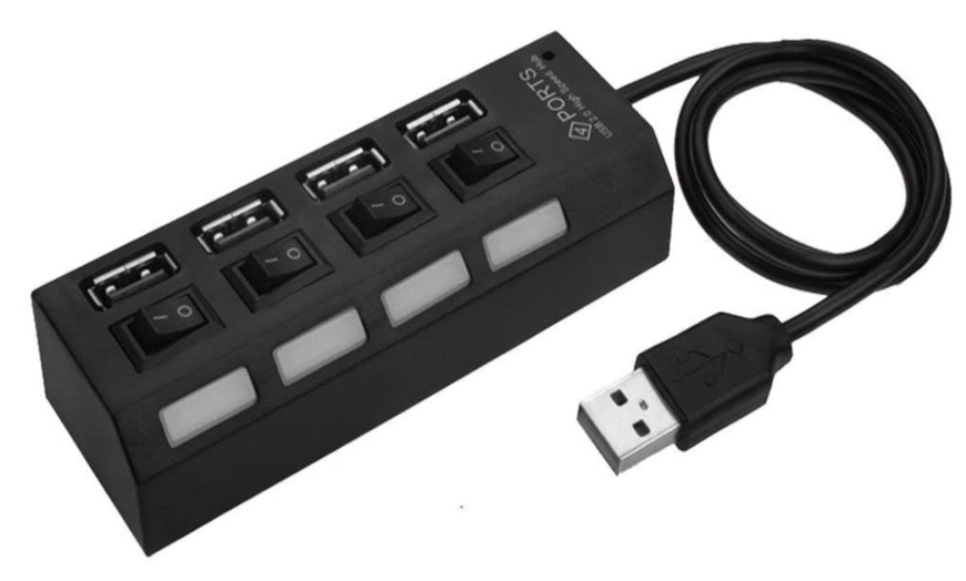 Image 5: USB 2.0 HUB with Switch