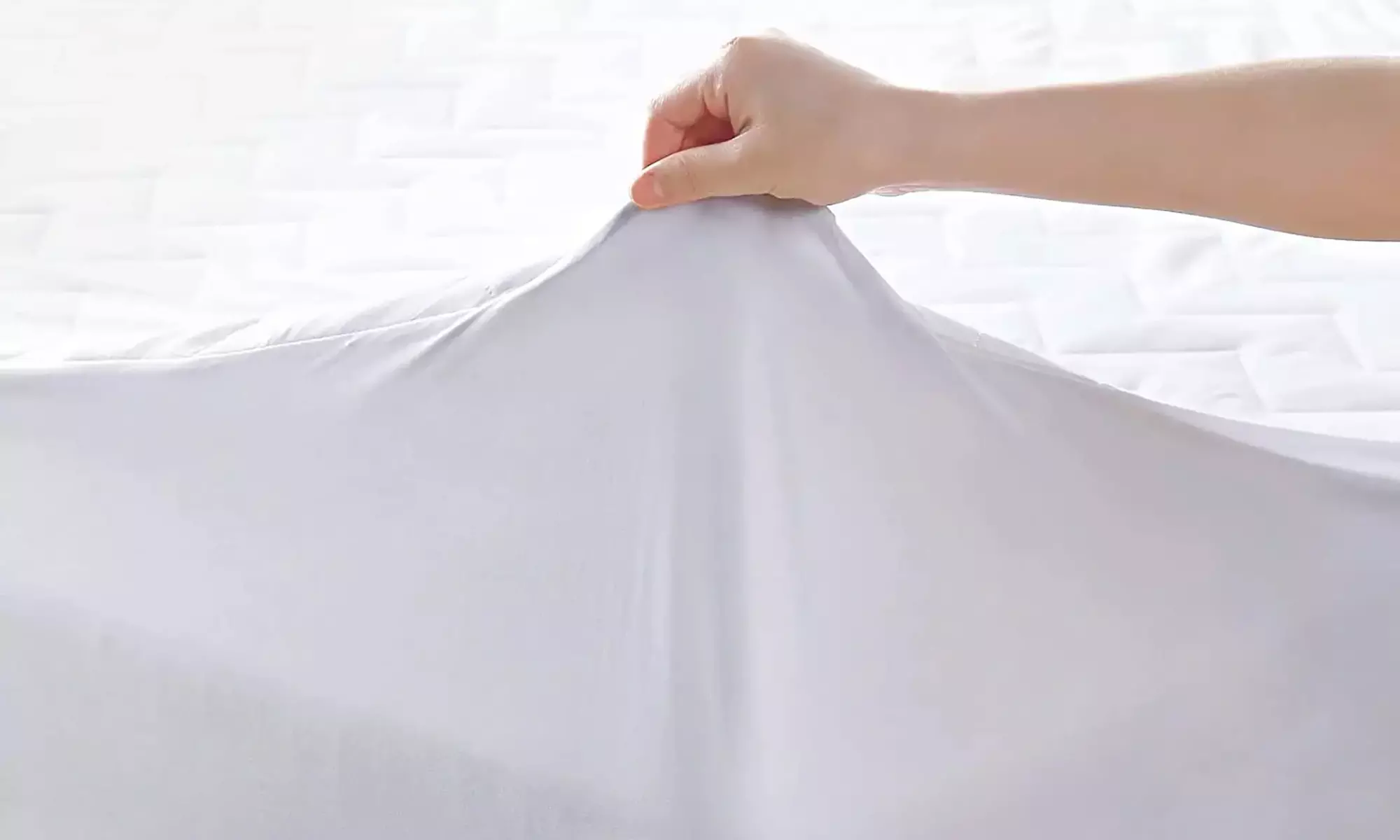 Funda de colchón transpirable y suave