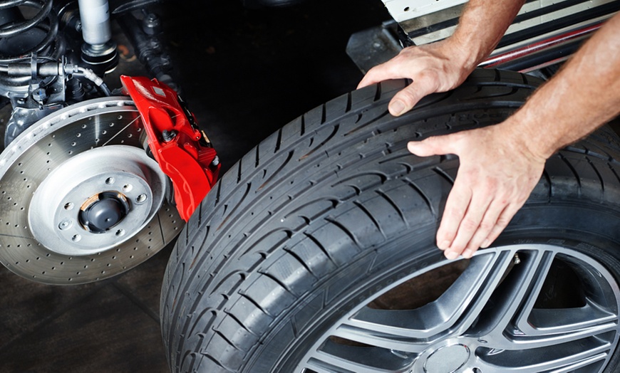 Image 4: Wheel Alignment & Balance Package