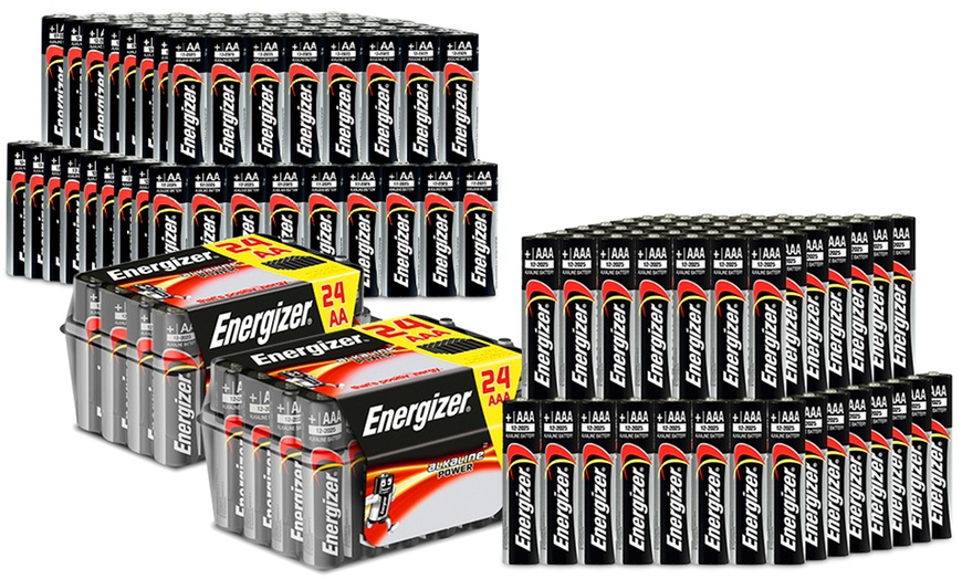 Image 1: Lots de 24 piles alcalines Energizer