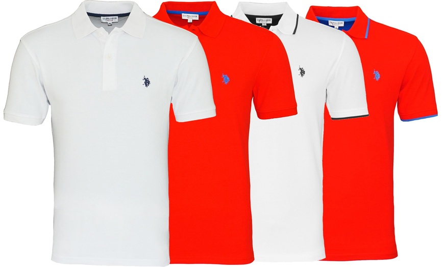 Image 1: U.S. Polo Association lässiges Polo-Shirt für Herren