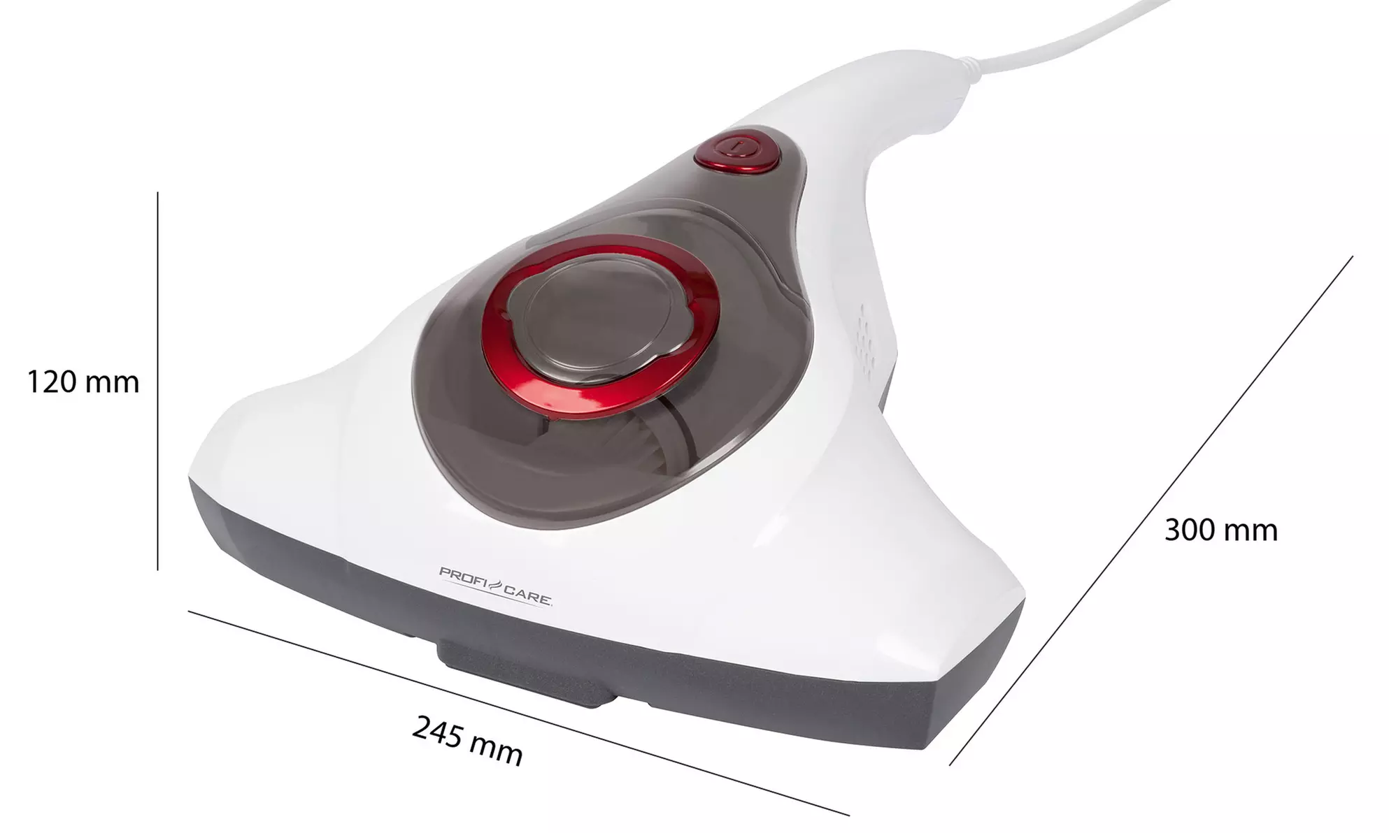Aspirador de ácaros de Proficare con lámpara de desinfección UV - Second Medium