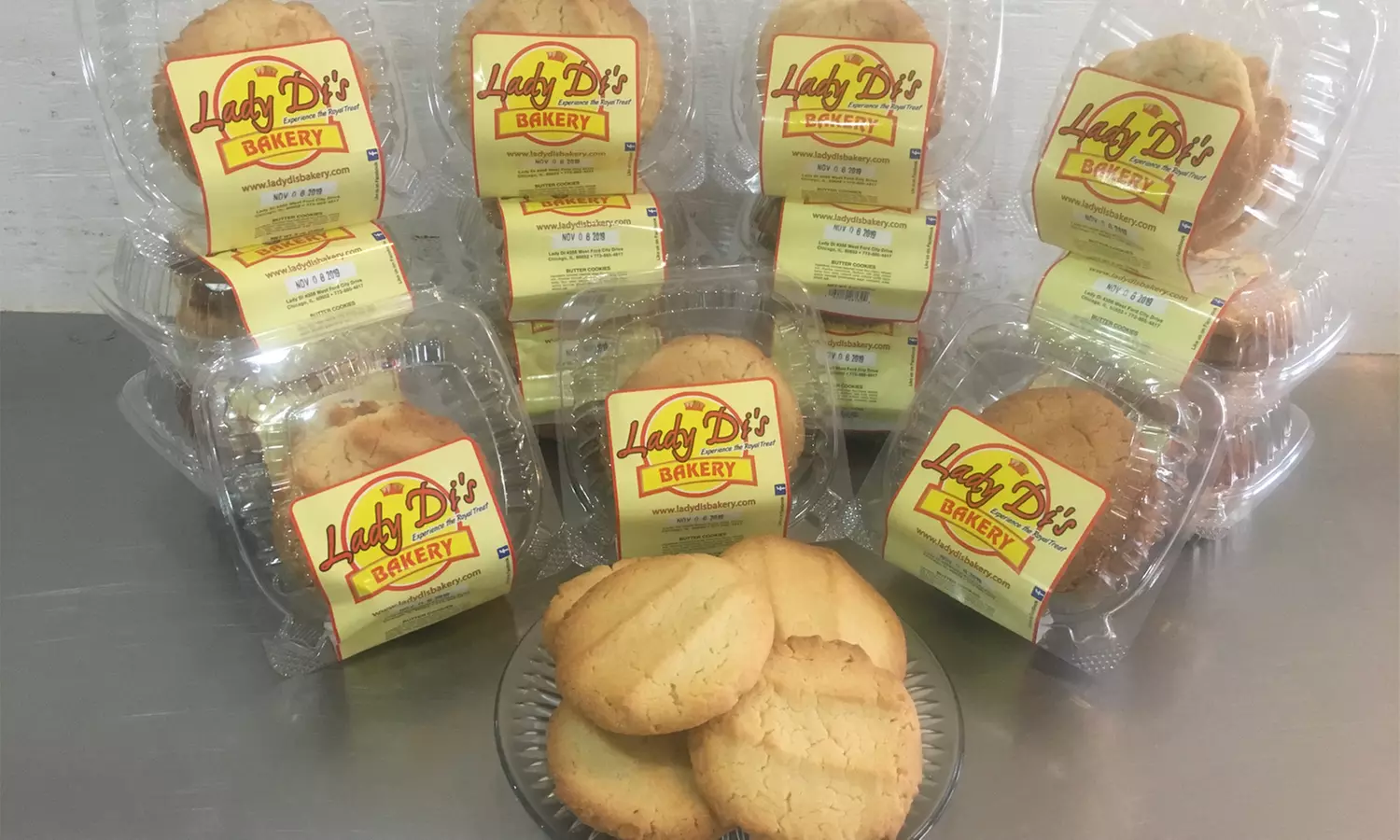 Two or Three Dozen "Lunchroom" Butter Cookies from Lady Di's Bakery - Primary Image