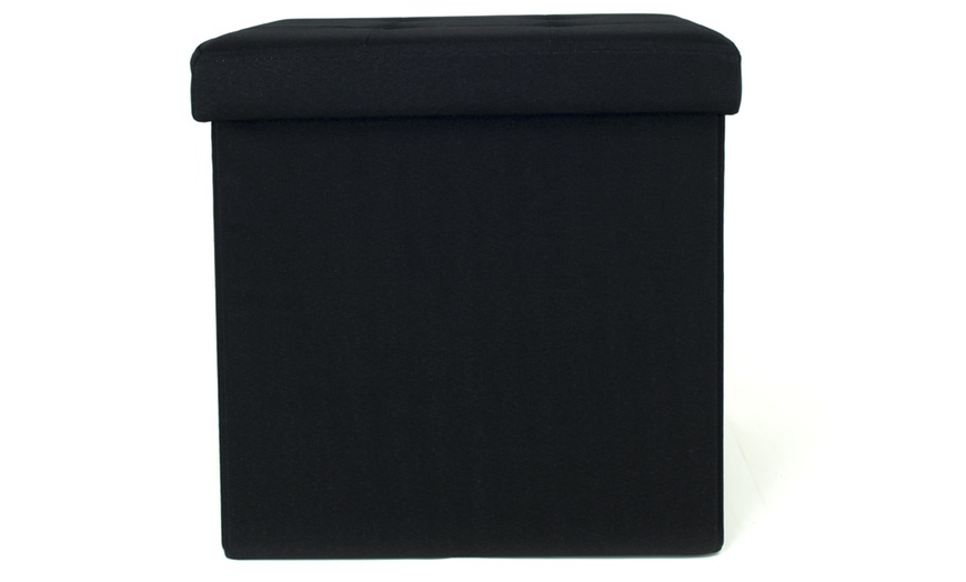 Image 5: Pouf contenitore Linen