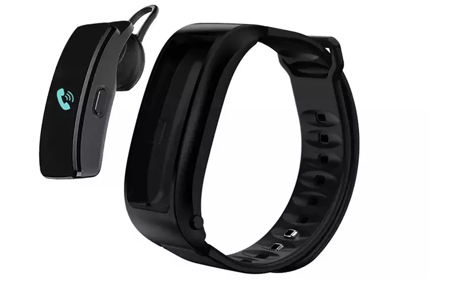 Montre connectée / Smartwatch 2 en 1 - Oreillette Bluetooth intégrée et détachable - Podomètre - Compteur de calorie ... - Primary Image