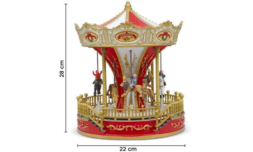 Image 11: Giostra di Natale con luci, suoni e movimento