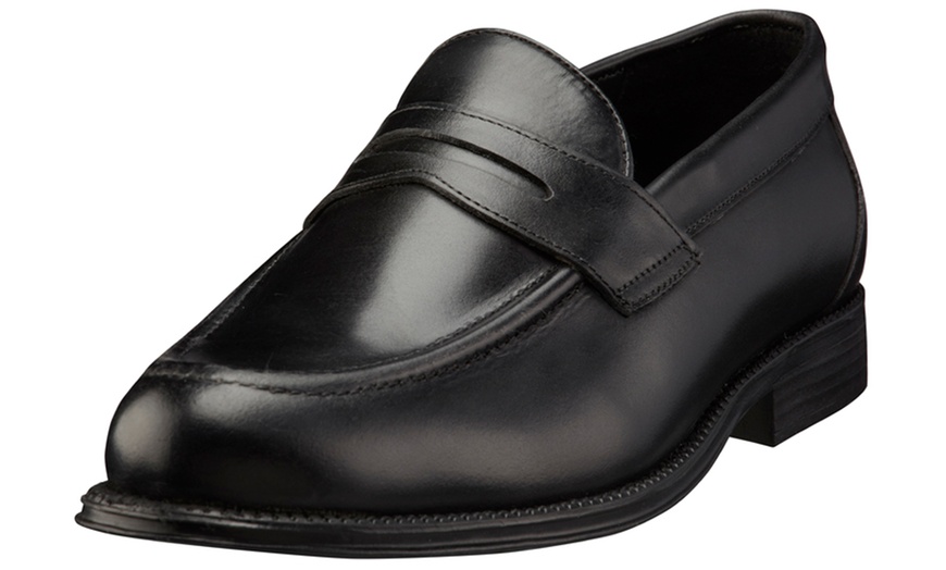 Image 4: Penny Loafer Men's Leather Shoes