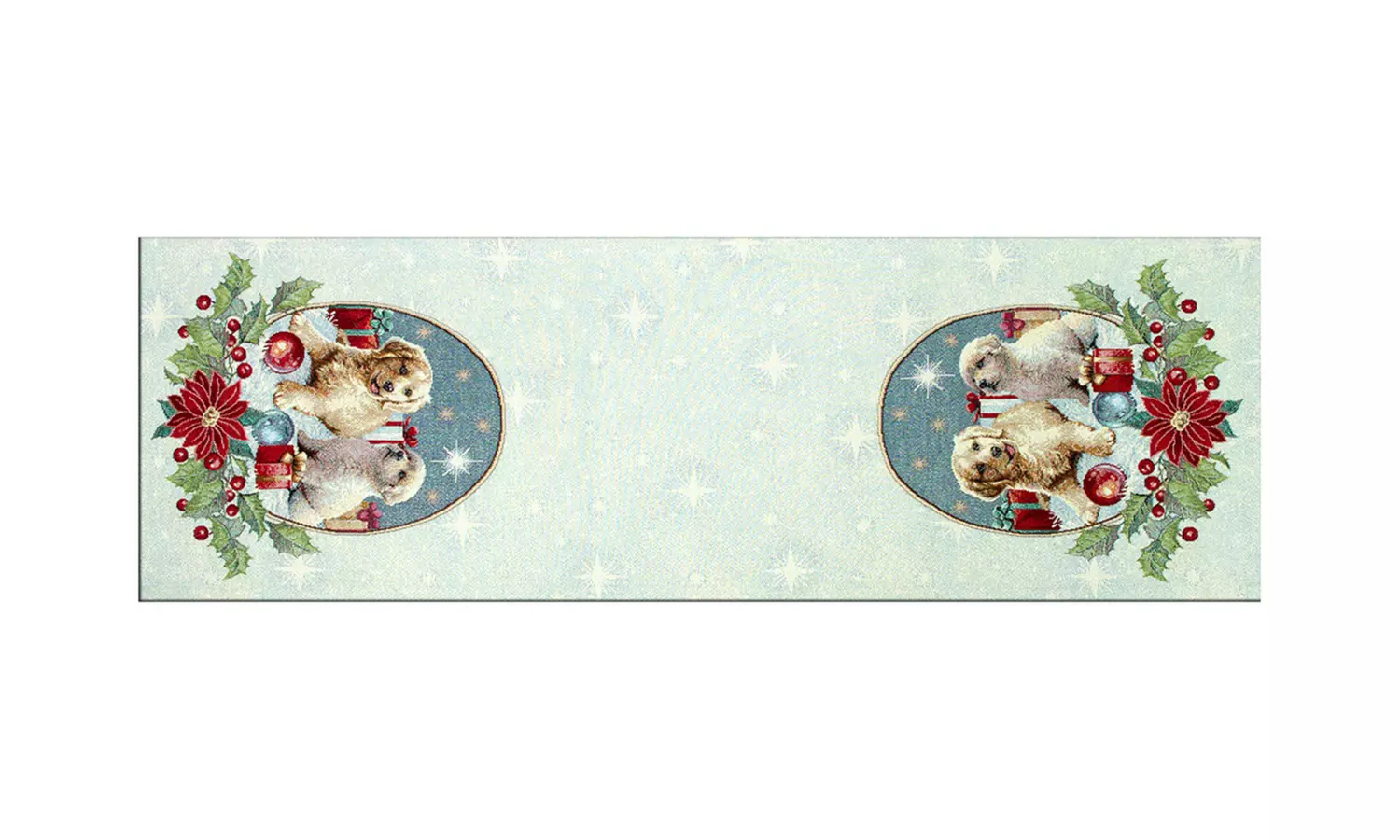 Centrotavola Natalizio in tessuto gobelin