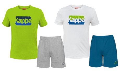 Completo pigiama uomo Kappa disponibile in 2 colori e varie taglie