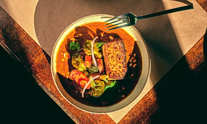 Menú vegetariano para 2 o 4 personas en Baobab Soul Kitchen And Bar