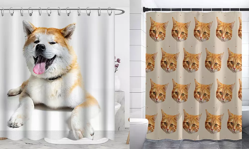 Personalisierbarer Foto-Duschvorhang