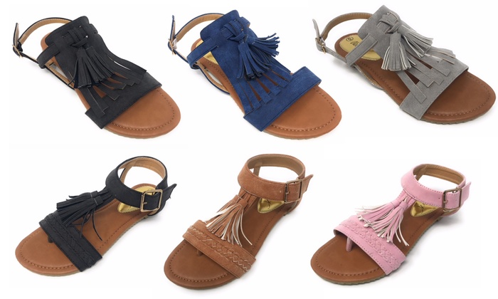 cushioned sandals for womens