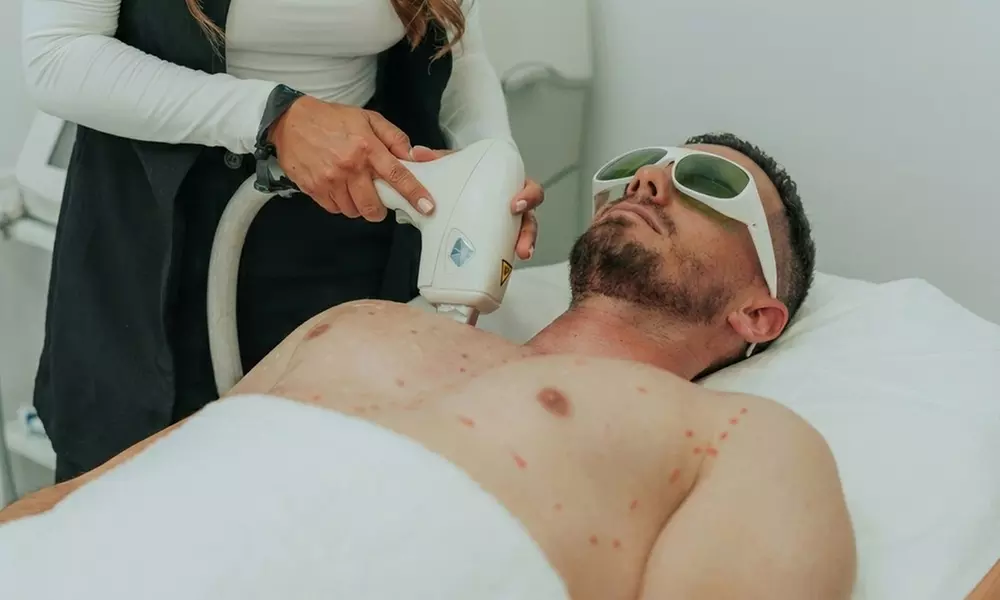 3, 5 o 7 sesiones de depilación láser en zona corporal a elegir