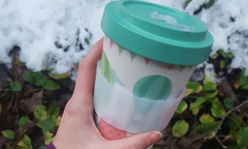 Image 21: Reusable Bamboo Cup