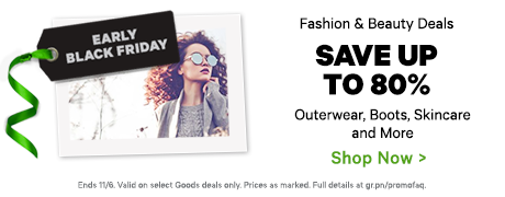 Early Black Friday - SAVE UP TO 80%