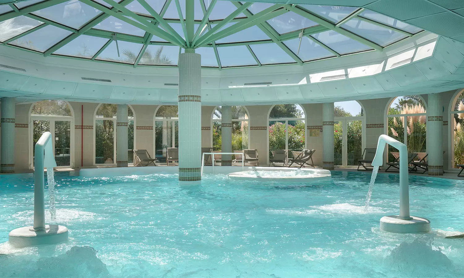 Accès à l’espace détente Thalasso les Issambres