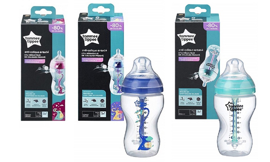 Image 1: Two Tommee Tippee Feeding Bottles