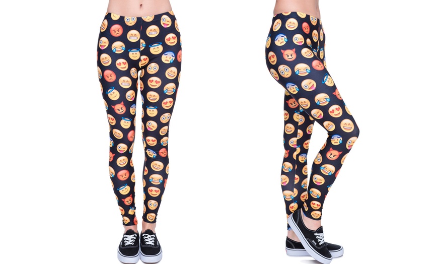 Image 14: Kukubird Novelty Leggings