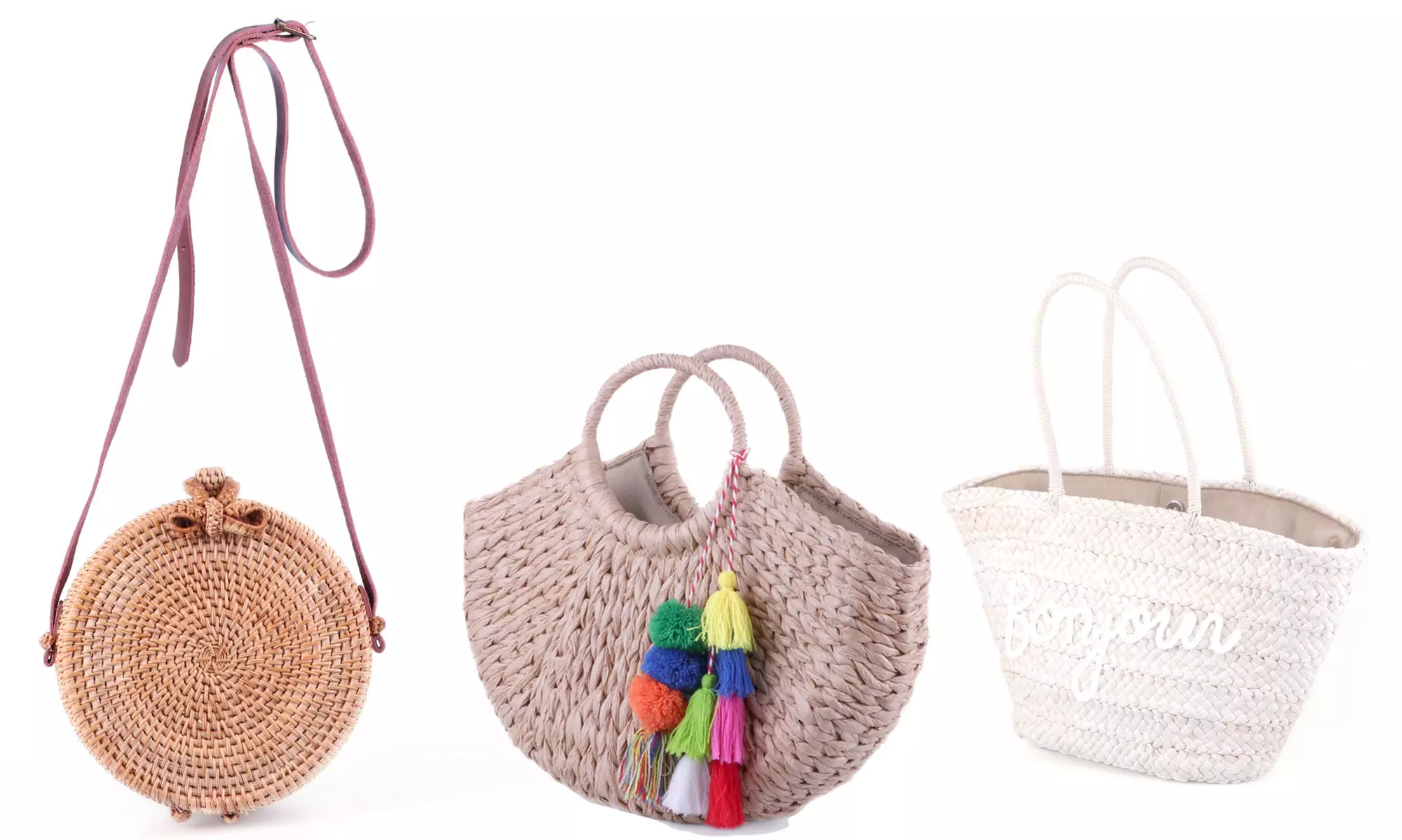 Sac en paille, différents modèles disponibles - Primary Image