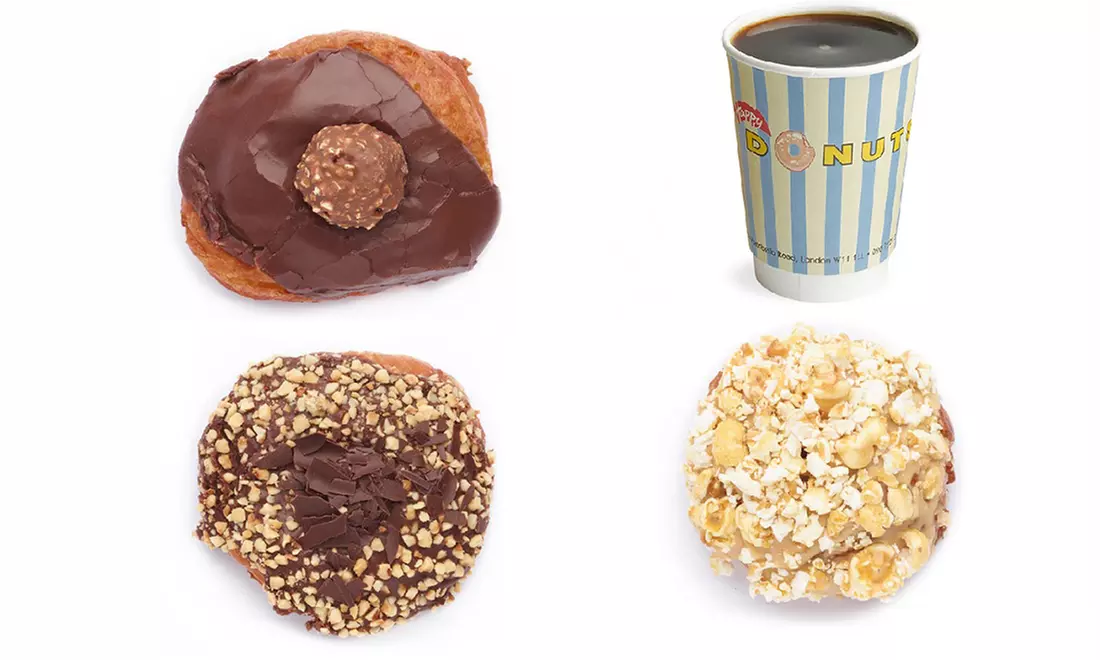 Up to 34% Off on Doughnut / Doughnut (Bakery & Dessert Parlour) at Happy Donuts