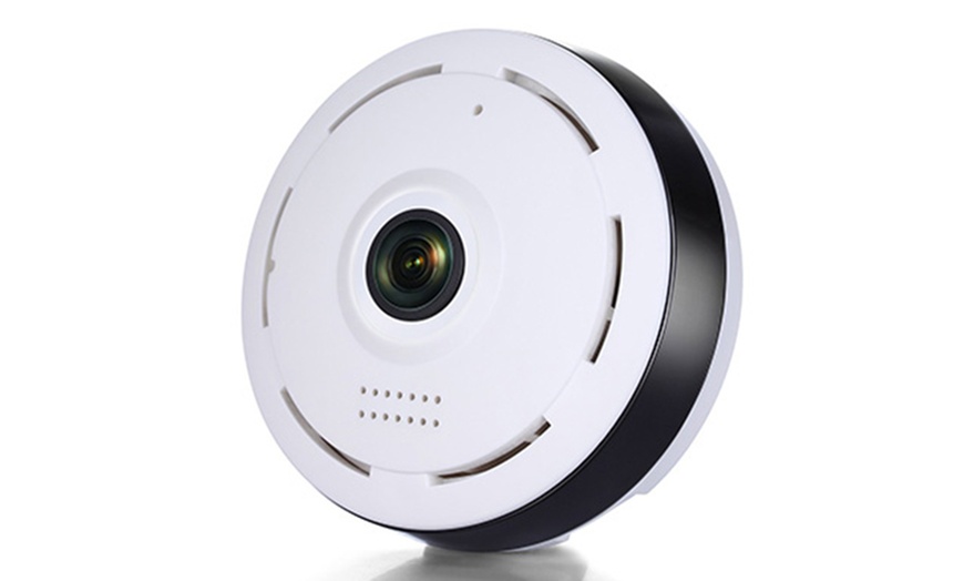 Image 2: 360° Wi-Fi Panoramic IP Surveillance Camera