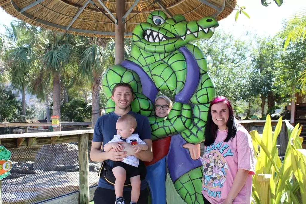 Mini-Golf Deals For One, Two, Three, or Four - Play Among Live Gators (Up To 50% Off)