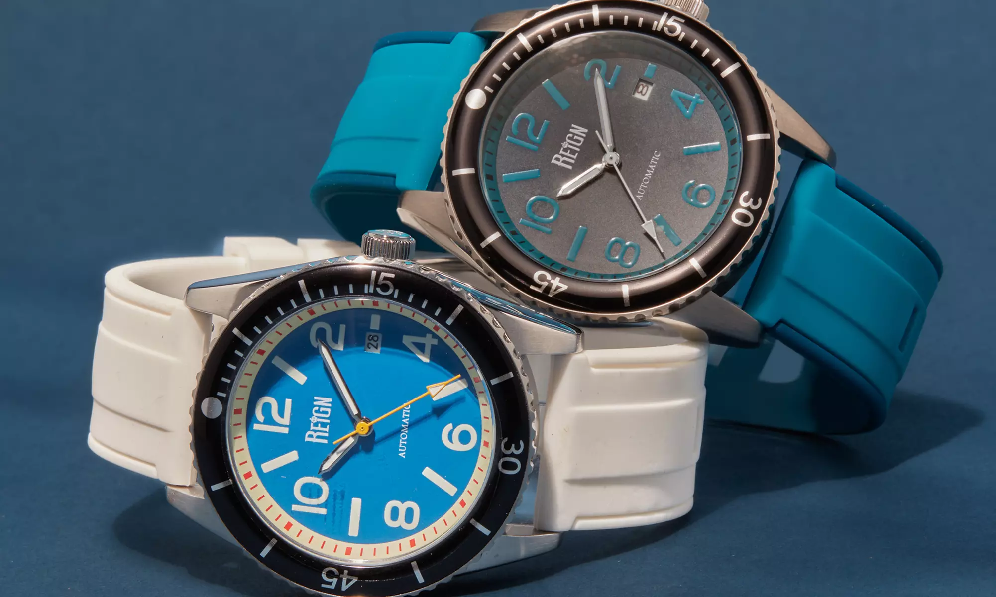 Reign 'Gage' automatisch horloge met datum - Primary Image