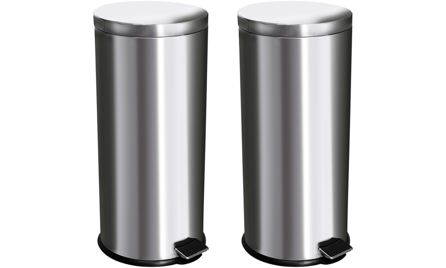 Image 9: 30-Litre Kitchen Pedal Bin