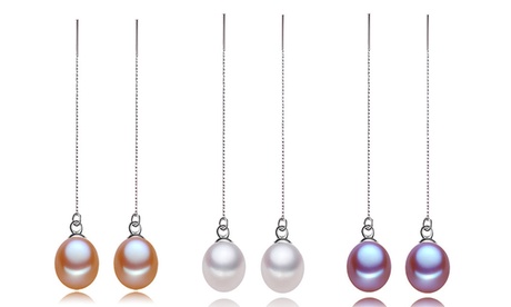 1, 2 ou 3 paires de boucles d'oreilles perle d'eau douce Van Amstel