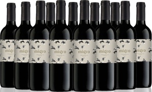 Case of 12 Migro Tempranillo Red Wines