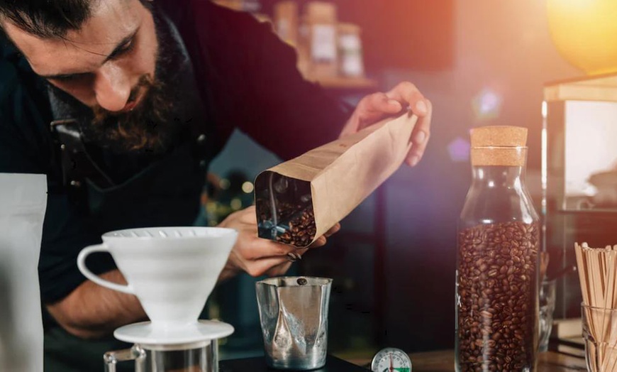 Image 1: Barista- oder Kaffeeröster-Seminar / Personalisierbarer Kaffee