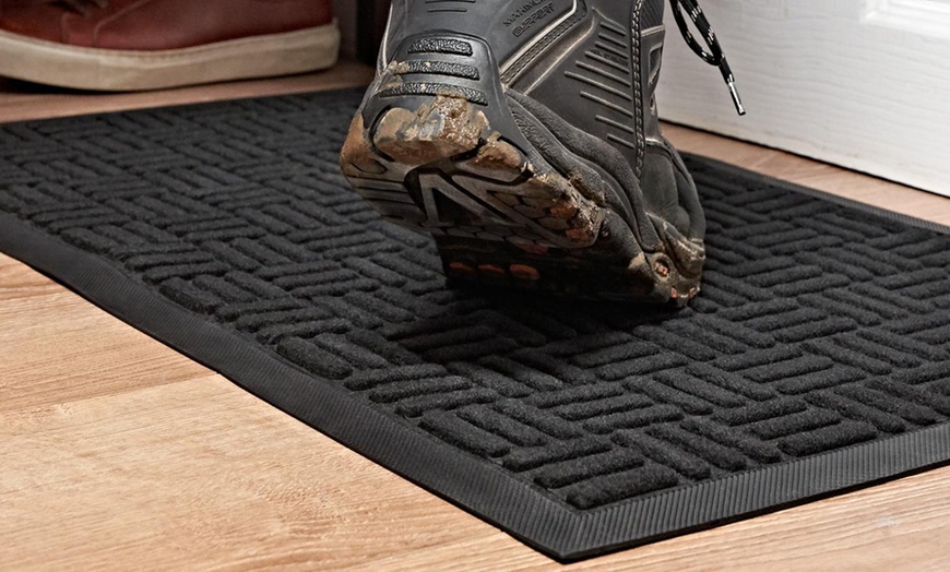 Up To 25% Off Rubber Backed Door Entrance Mat | Groupon