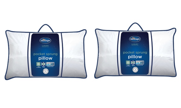 Silentnight pocket hotsell sprung pillow