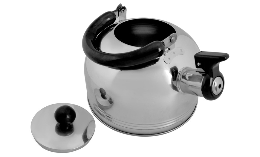 Image 3: 2L Stainless Steel Whistling Kettle