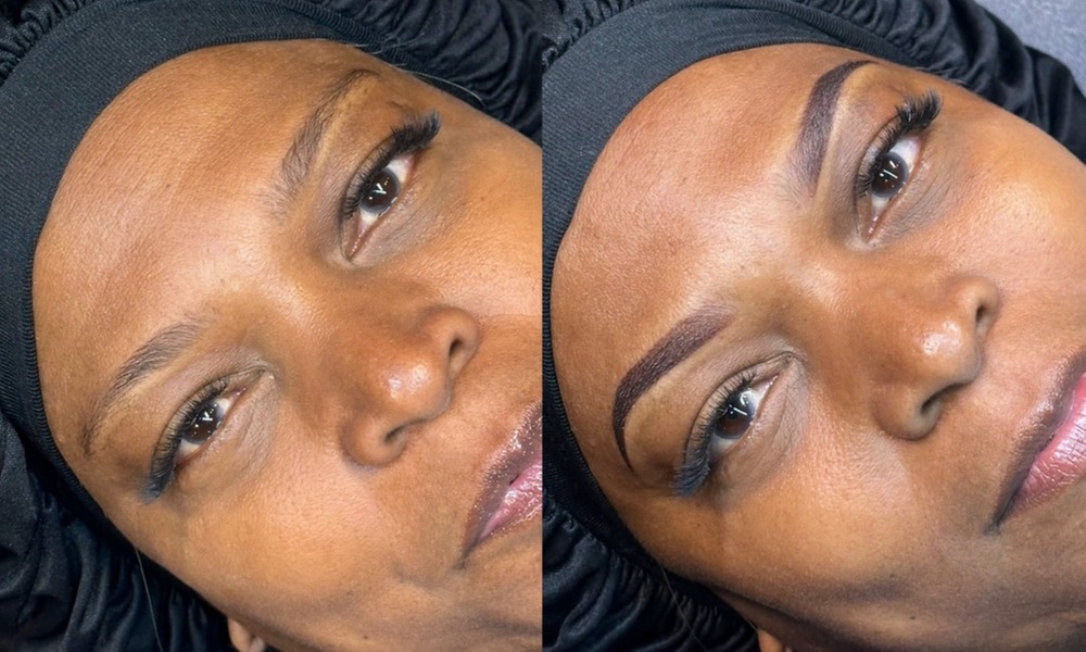 1 or 2 Brow Shape & Tint Session +$50 Gift Card for Ombre Powder Brow