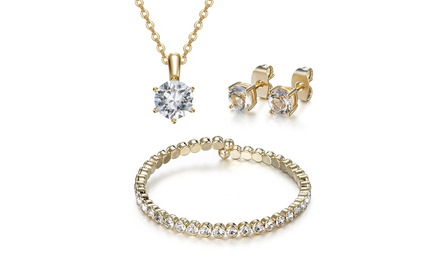 Image 2: 3-Piece Luxurious Jewellery Sets