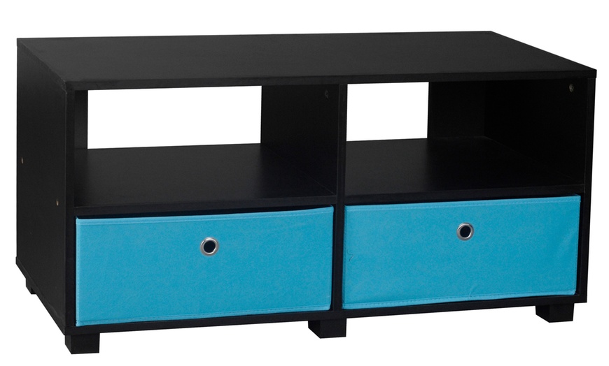 Image 4: TV Stand with Optional Drawers