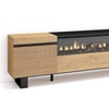 Image 23: Mueble para TV con acabado en roble y opción a chimenea eléctrica